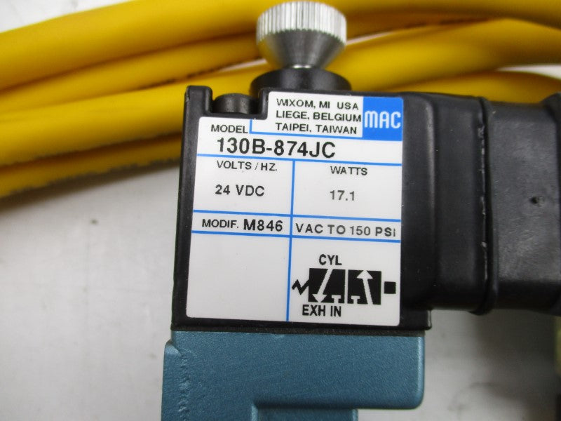 MAC 130B-874JC 24VDC 150PSI NSMP