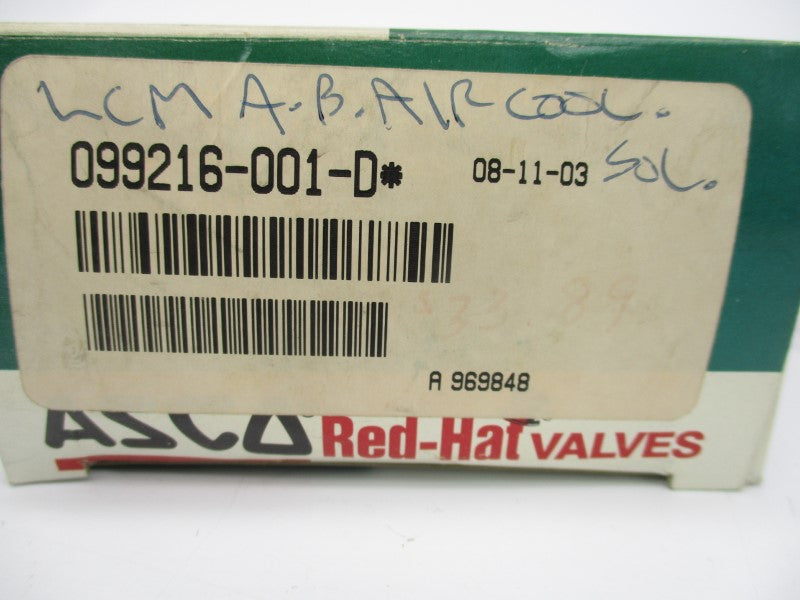ASCO 099216-001-D 110/120V NSMP