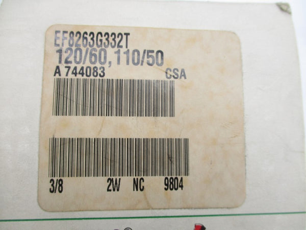 ASCO EF8263G332T 110/120V 75PSI 3/8" NSMP