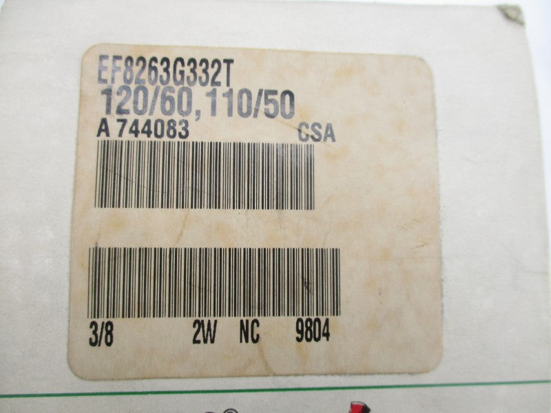 ASCO EF8263G332T 110/120V 75PSI 3/8" NSMP