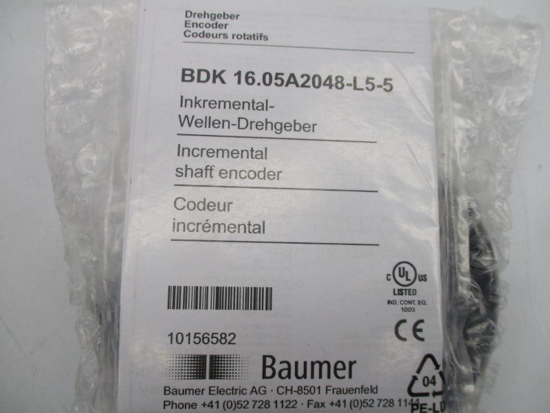 BAUMER BDK16.05A2048-L5-5 NSMP