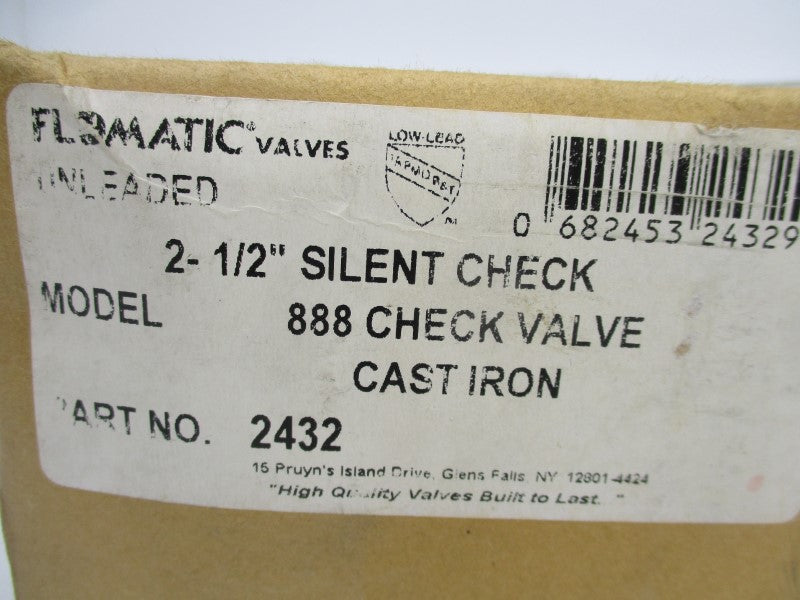 FLOMATIC 2432 888 2-1/2" NSMP