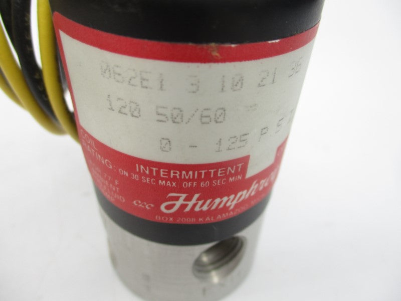 HUMPHREY 062E13102136 120V 0-125PSI NSNP