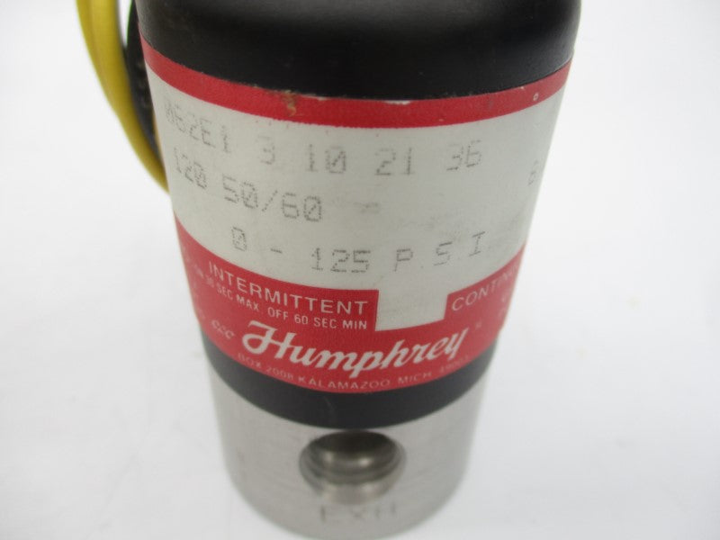 HUMPHREY 062E13102136 120V 0-125PSI NSNP