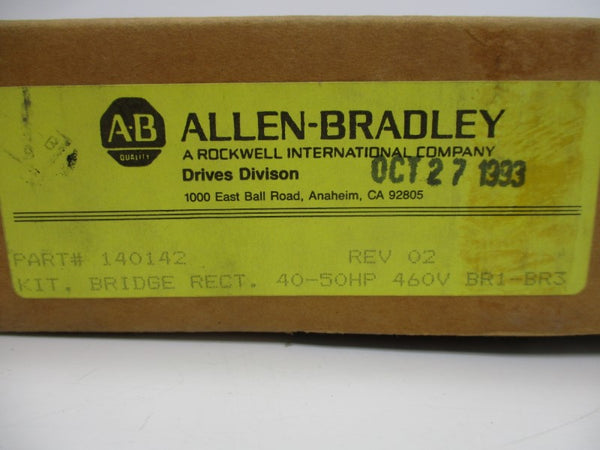 ALLEN BRADLEY 140142 460V REV. 02 NSMP