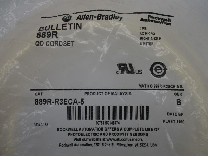 ALLEN BRADLEY 889R-R3ECA-5 SER. B NSMP