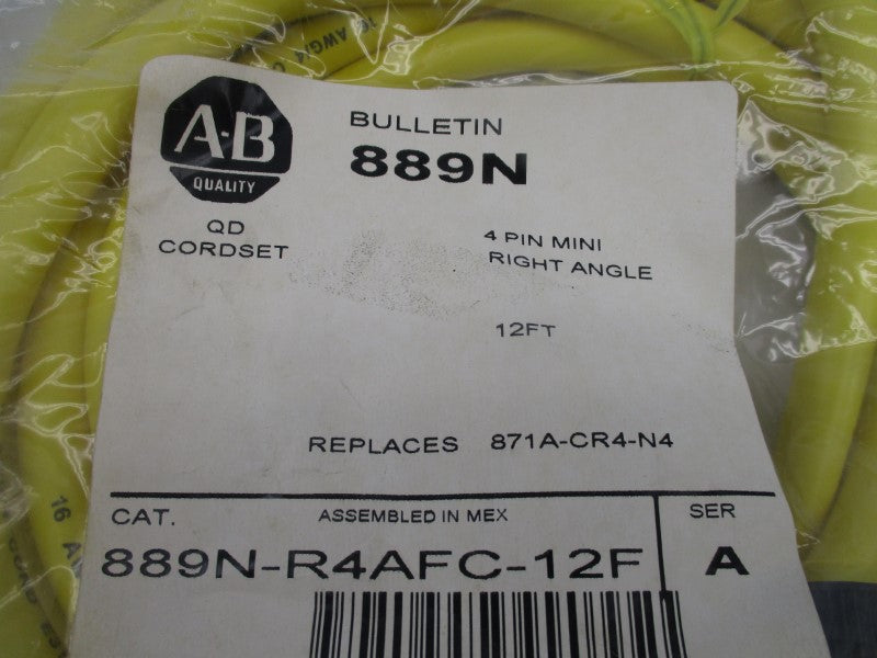 ALLEN BRADLEY 889N-R4AFC-12F SER. A NSMP