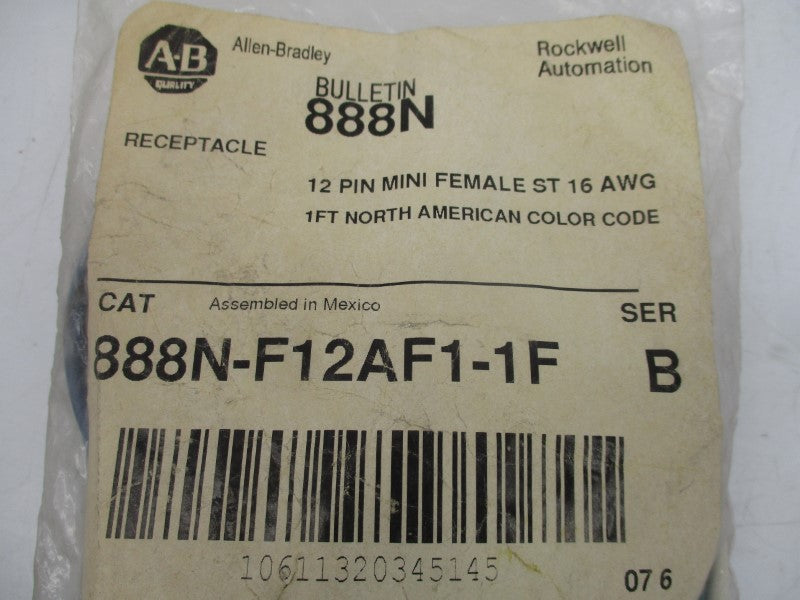 ALLEN BRADLEY 888N-F12AF1-1F SER. B NSMP