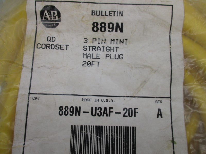 ALLEN BRADLEY 889N-U3AF-20F SER. A NSMP