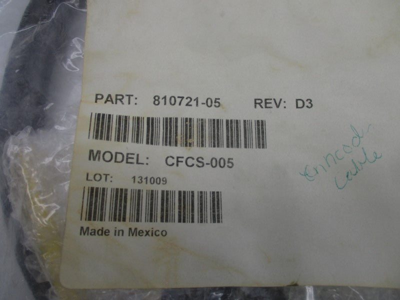 CONNECTOR CABLE 810721-05 CFCS-005 REV. D3 NSMP