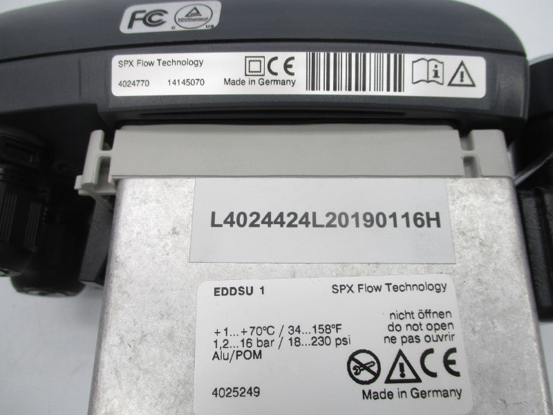 SPX FLOW TECHNOLOGY 7428268 EDD603-04 72VDC 18-230PSI NSMP