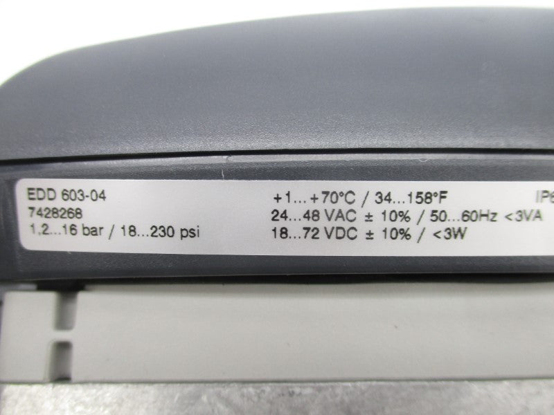 SPX FLOW TECHNOLOGY 7428268 EDD603-04 72VDC 18-230PSI NSMP