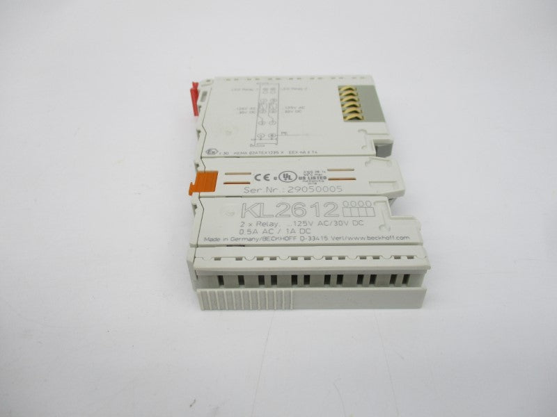 BECKHOFF KL2612 125VAC 0.5A NSNP