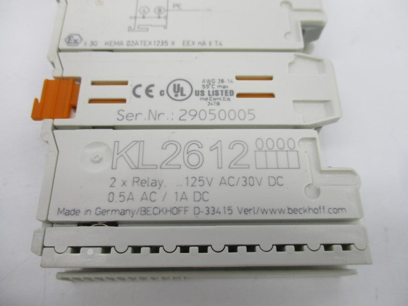 BECKHOFF KL2612 125VAC 0.5A NSNP