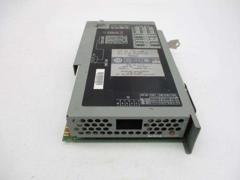 ALLEN BRADLEY 1785-L20B SER. C F/W E 5VDC 2.3A (NO TERMINAL) UNMP