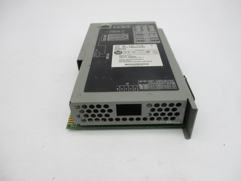 ALLEN BRADLEY 1785-L11B SER. D F/W A 5VDC 2.3A (NO KEY/TERMINAL) UNMP