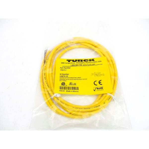TURCK PKW3-2 U0879-25 125V 4A NSMP