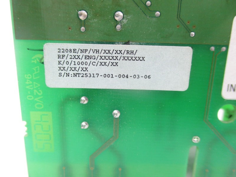 EUROTHERM 2208E/NF/VH/XX/XX/RH/RF/2XX/ENG/XXXXX/XXXXXXK/0/1000/C/XX/XX UNMP
