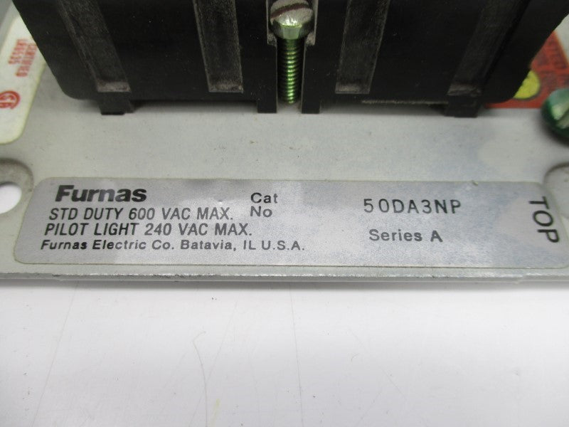 FURNAS 50DA3NP SER. A 600VAC (AS PICTURED) NSNP