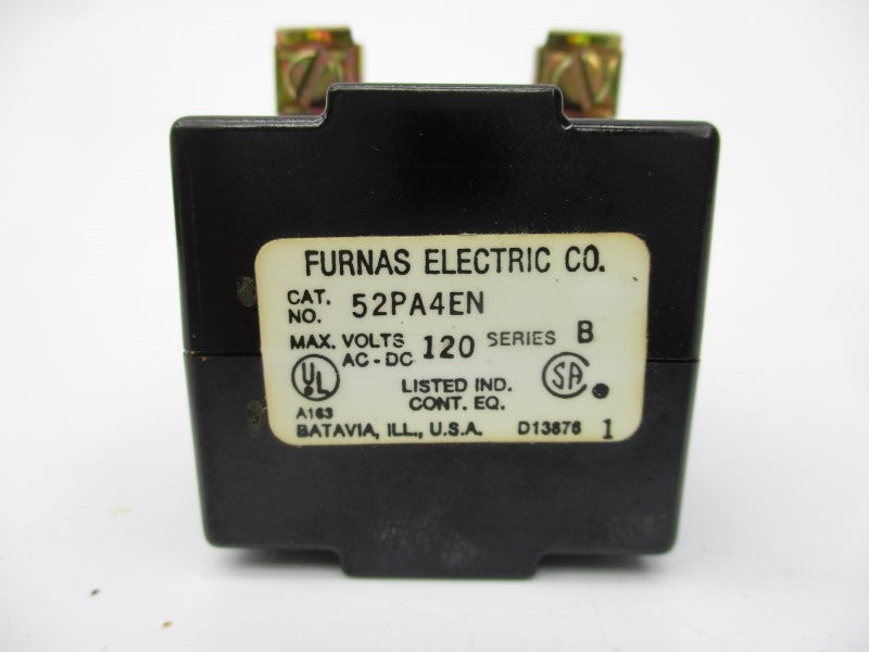 FURNAS 52PA4EN SER. B 120VAC/DC NSNP