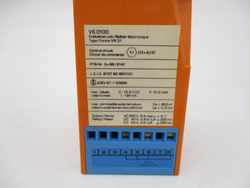 IFM EFECTOR VSO100 VN31 110VAC NSMP