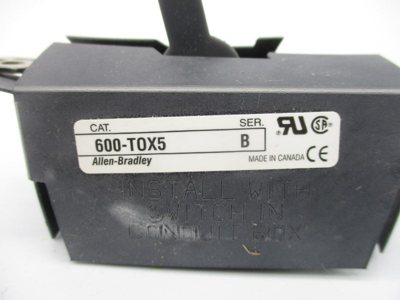 ALLEN BRADLEY 600-TOX5 SER. B 277V (AS PICTURED) (WH) NSMP