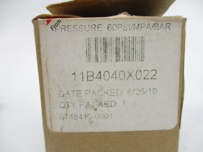 FISHER 11B4040X022 0-60PSI NSMP
