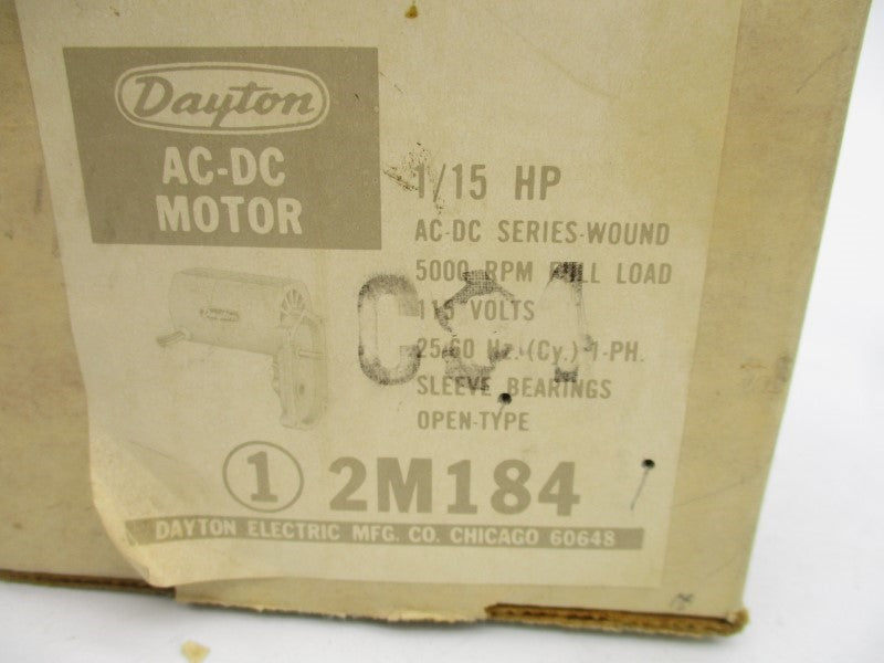 DAYTON 2M184 115V 1.3A NSMP