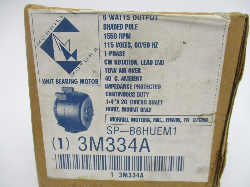 MORRILL 3M334A SP-B6HUEM1 115V NSFS