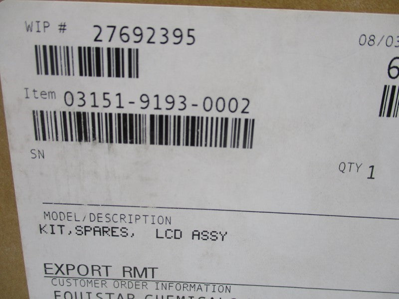 EMERSON 03151-9193-0002 NSFS