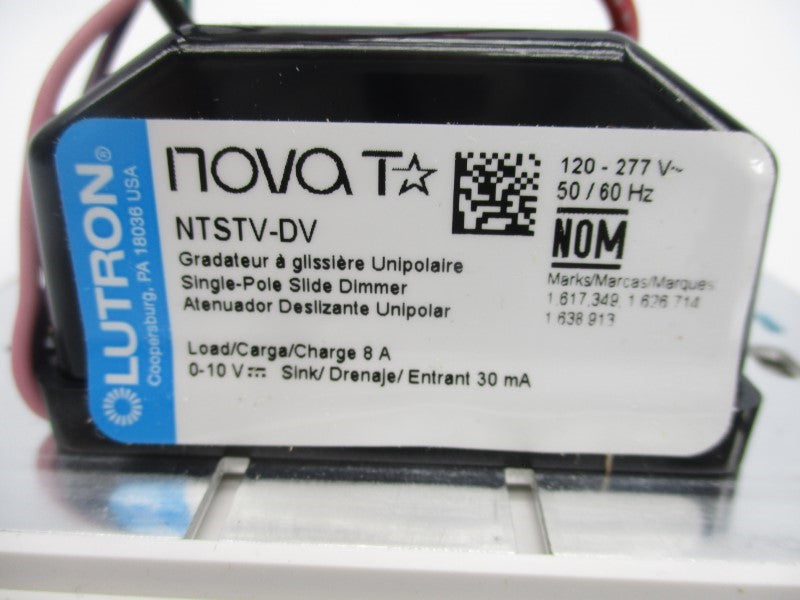 LUTRON NTSTV-DV-WH 120-277V NSMP