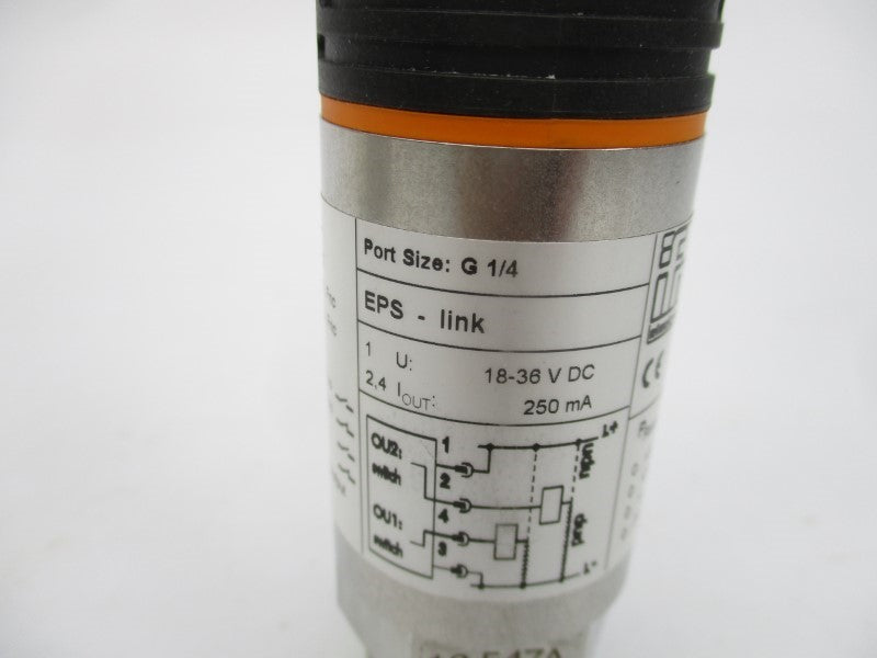 IFM EFECTOR PN7007 PN-001BRBR14-QFRKG/US//V 18-36VDC 1/4" NSMP