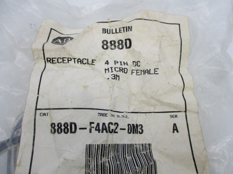 ALLEN BRADLEY 888D-F4AC2-0M3 SER. A NSMP