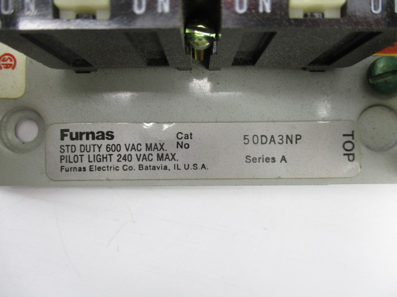 FURNAS 50DA3NP SER. A 600VAC UNMP