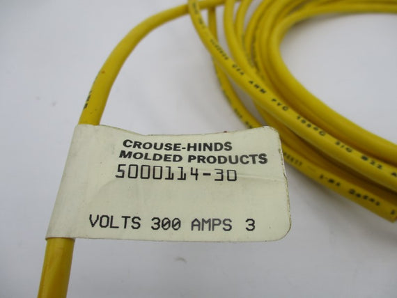 CROUSE HINDS 5000114-30 300V 3A NSNP