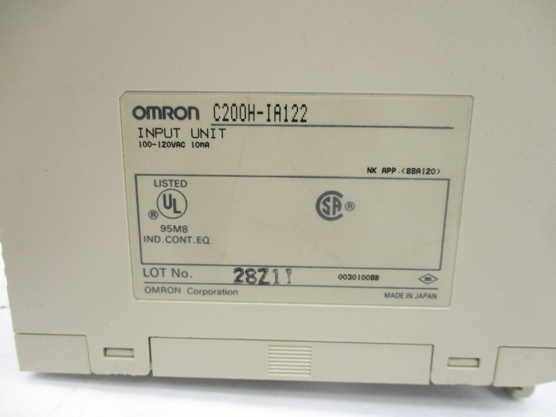 OMRON C200H-IA122 100-120VAC NSMP