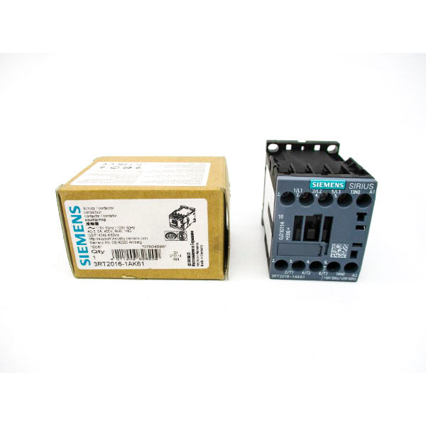 SIEMENS 3RT2016-1AK61 110/120V 9A NSMP