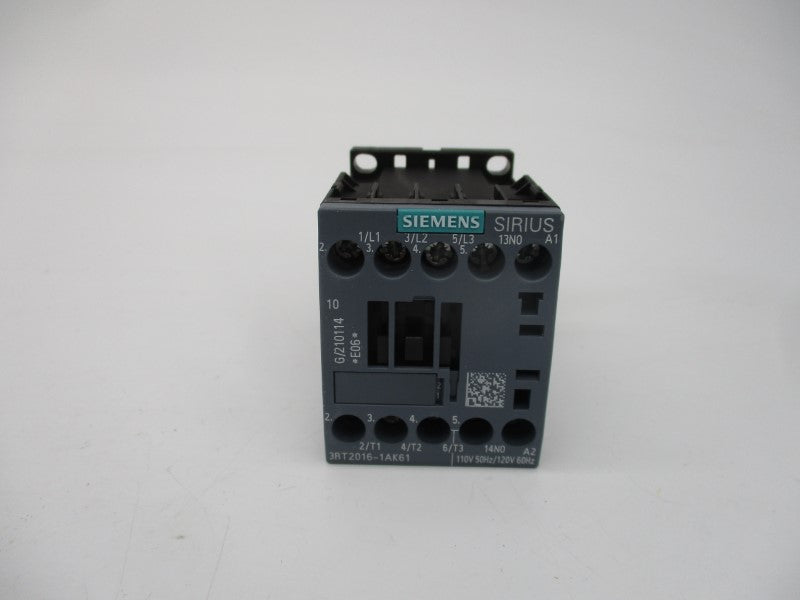 SIEMENS 3RT2016-1AK61 110/120V 9A NSMP