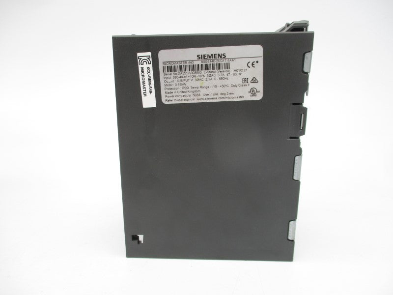 SIEMENS 6SE6440-2UD17-5AA1 380-480VAC 3.7A (AS PICTURED) NSMP