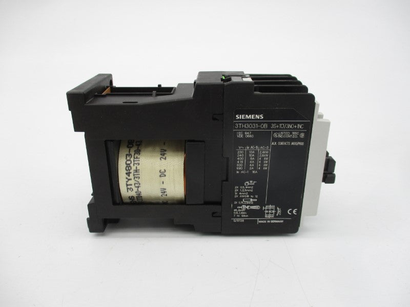 SIEMENS 3TH3031-0BB4 24VDC NSMP