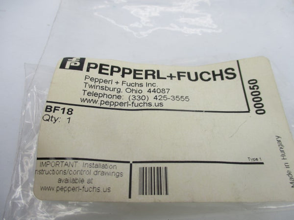 PEPPERL+FUCHS BF18 000050 NSMP