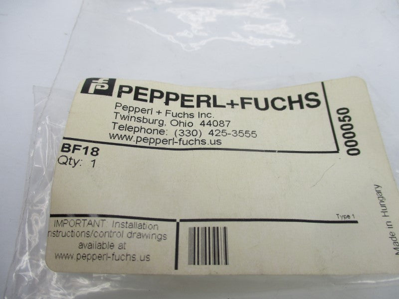 PEPPERL+FUCHS BF18 000050 NSMP