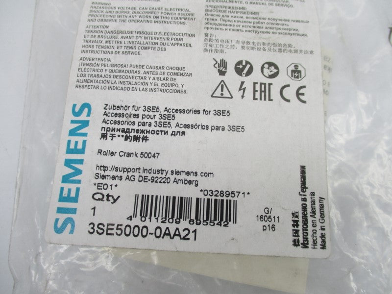 SIEMENS 3SE5000-0AA21 NSMP