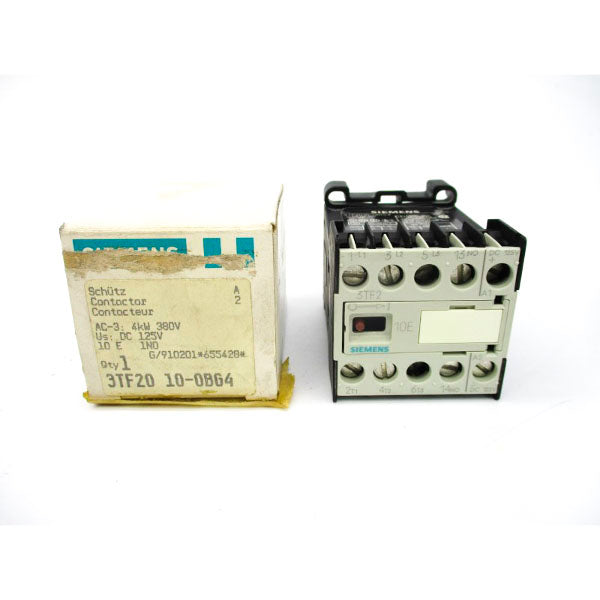 SIEMENS 3TF2010-0BG4 125VDC NSMP
