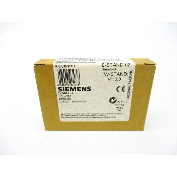 SIEMENS 6ES7138-4DA04-0AB0 F/W V1.0.0 NSFS