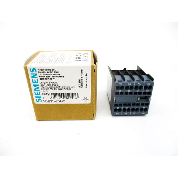SIEMENS 3RH2911-2GA22 240V 10A NSMP