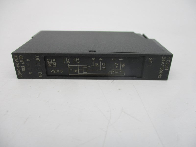 SIEMENS 6ES7138-4DA04-0AB0 F/W V2.0.5 24VDC NSMP