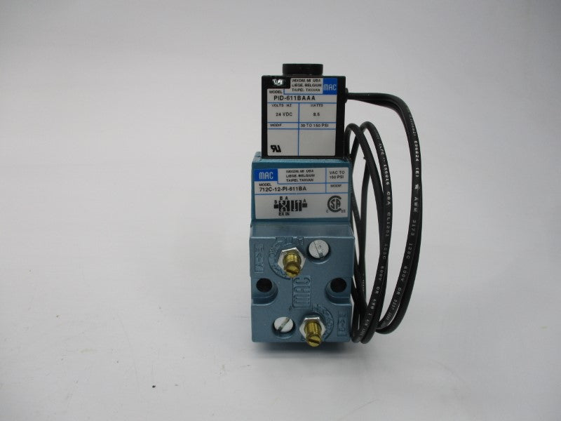 MAC 712C-12-PI-611BA 24VDC 30-150PSI NSMP