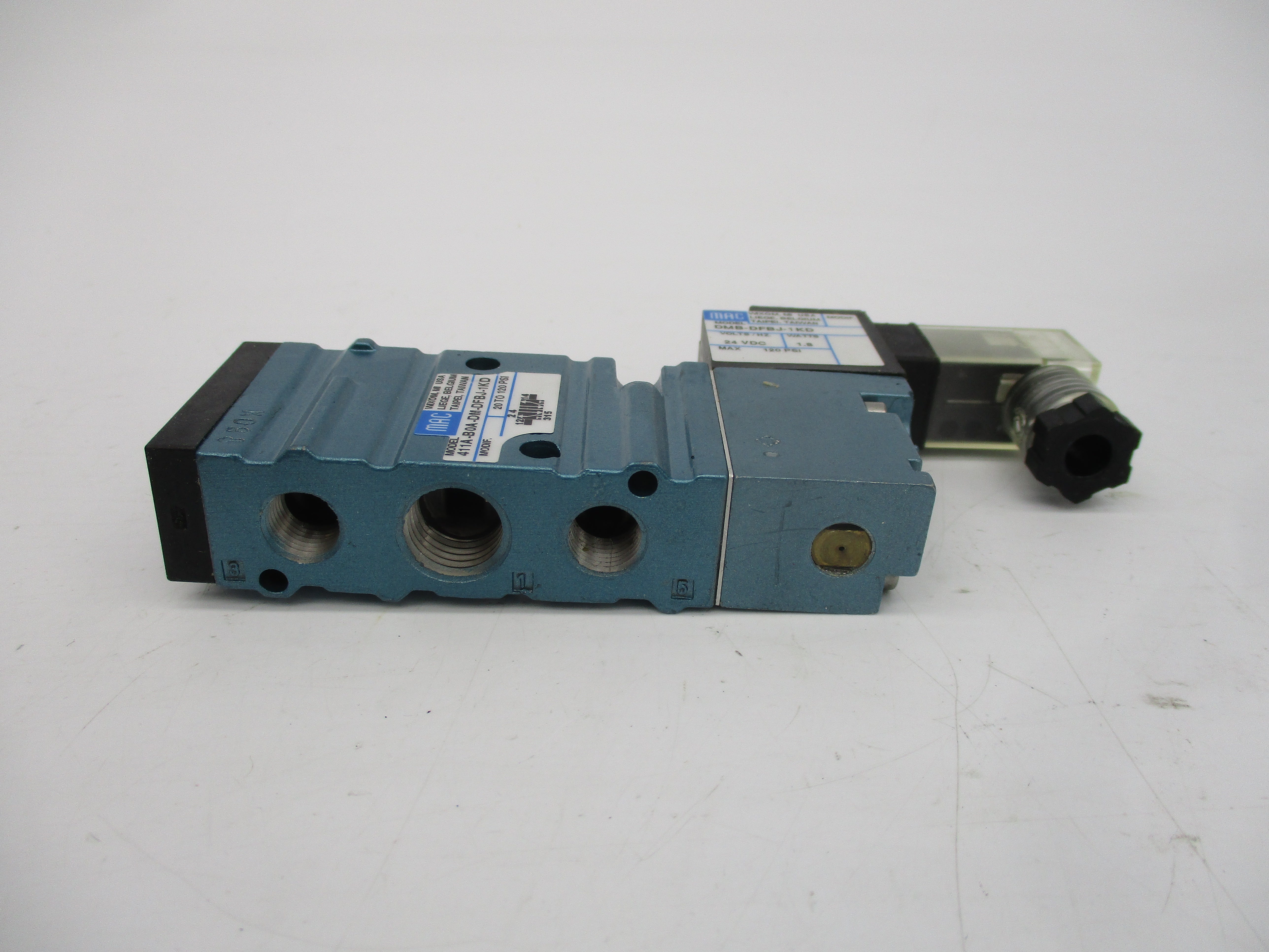 MAC 411A-BOA-DM-DFBJ-1KD 24VDC 20-120PSI NSMP