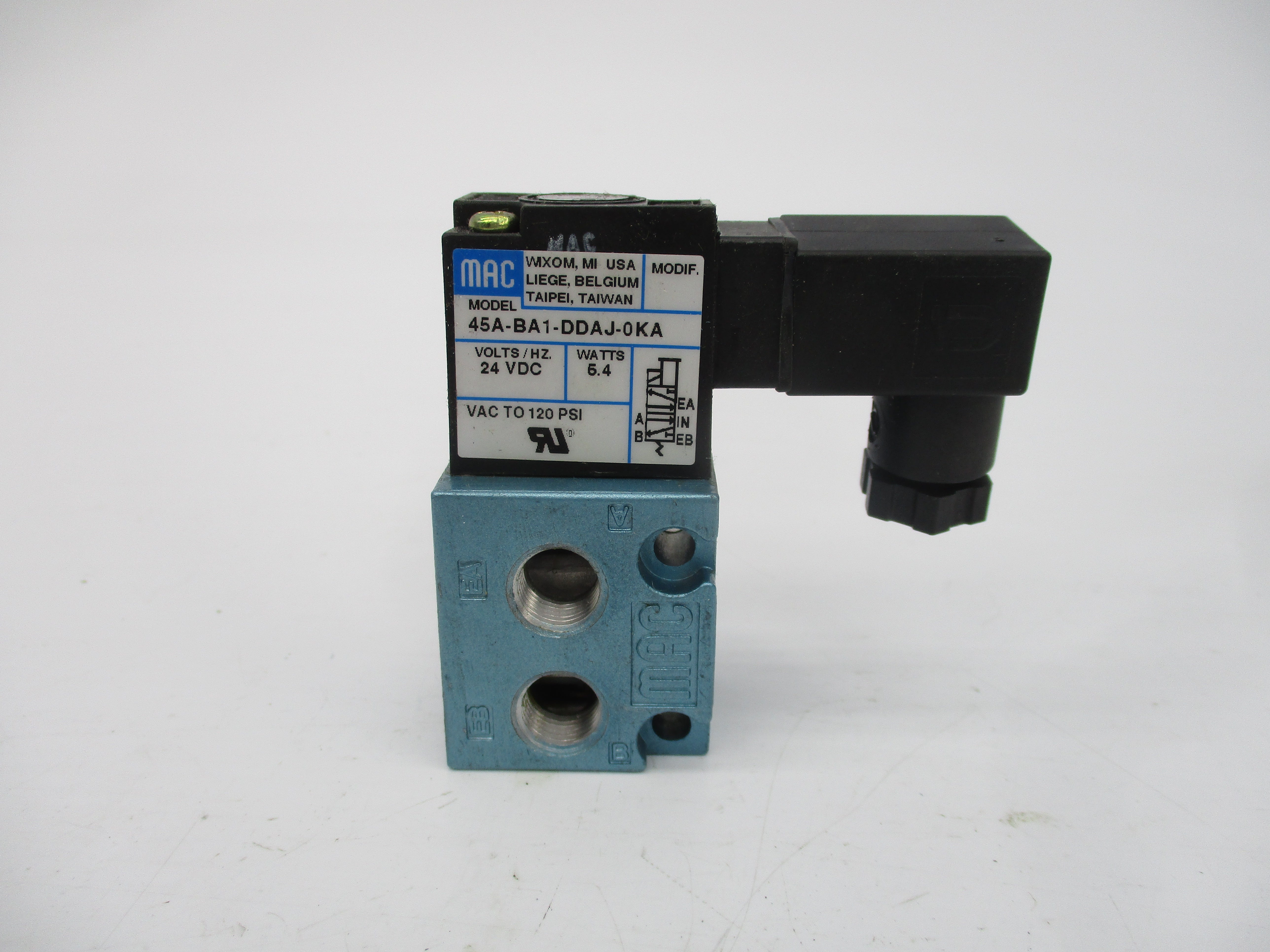 MAC 45A-BA1-DDAJ-0KA 24VDC 120PSI NSMP
